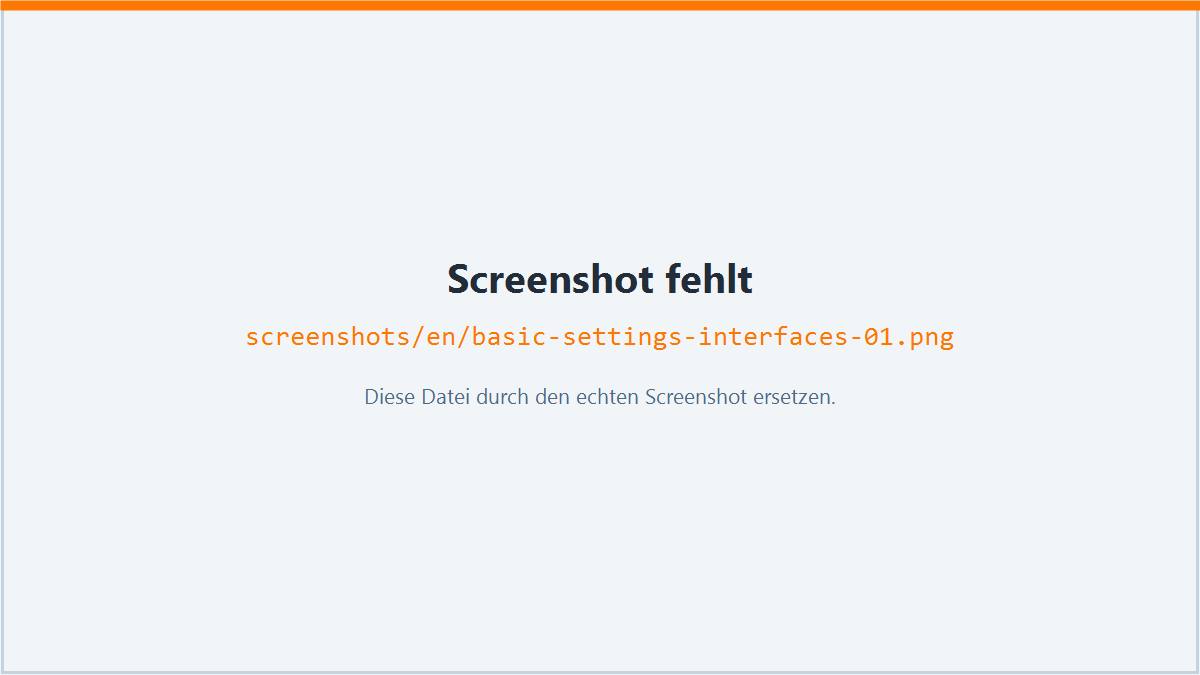 Interfaces